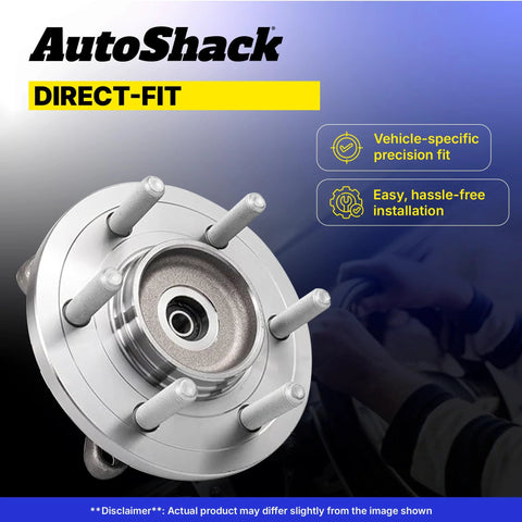 Rear Wheel Hub Bearing Assemblies With ABS For Hyundai Santa Fe 2007-2020, Santa Fe Sport 2013-2018, And Kia Sorento 2011-2015