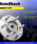 Front Wheel Hub Bearing Assembly With ABS For 2013-2019 Nissan Sentra, 2013-2021 NV200, 2015-2018 City Express Left Or Right