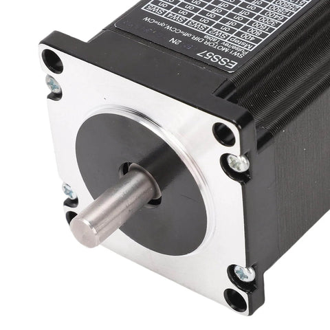 Front view of Integrated Servo Stepper Motor With Closed Loop Controller And Driver, Pro Grade 2Nm Torque, 0-3000 RPM