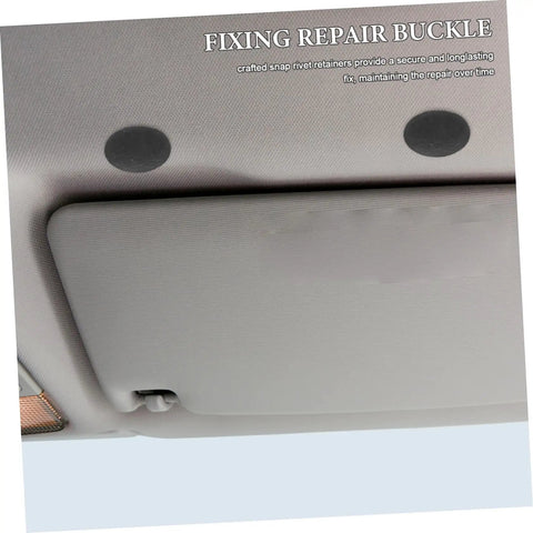 12 Piece Quick Fix Car Headliner Repair Kit With Snap Rivets And Button Pins for Auto Ceiling Fabric Replacement Interior Renovation
