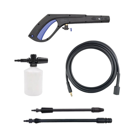 Attachments for Beast Mode Portable Pressure Washer 1900 PSI 1.51 GPM 14 Amp With Bayonet Attachments and Onboard Storage