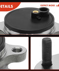 Close-up of Two Pack Rear Wheel Bearing And Hub Assembly Replacement Kit For Mazda CX 3 2016 2021 5 Lug FWD Only Durable Hub And Bearing Set