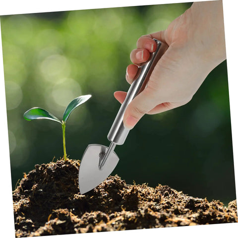 Garden Digging Tool Hand Shovel For Cultivation And Planting No Handle Design soil loosening near plant
