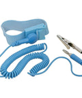 Anti Static Wrist Strap For ESD Grounding with adjustable band and clip, lightweight and flexible for sensitive electronics.