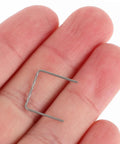 Heavy Duty Steel Welding Staples For Car Bumper And Dash Repair Includes 100 Precision Fasteners To Fix Plastic Damage Like A Pro Without Tools in hand