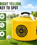 Golf Swing Training Hitting Bag Pro Power Smash Bag For Indoor Outdoor Practice Waterproof Durable Yellow Real Feel Swing Aid
