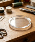 KT6808 Compatible Jewelry Tumbler Lid Transparent Round Barrel Cover for Jewelry Polisher and Rock Tumbler