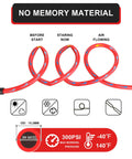 Hybrid Air Hose For Air Compressors Three Eighths Inch By Fifty Feet Built To Last Heavy Duty Lightweight Kink Resistant