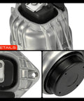 Heavy Duty Engine And Transmission Mount Kit Set Of Four For Bmw 128I 325I 328I 330I X1 Z4 2006 To 2016 close-up of a silver hydraulic mount.