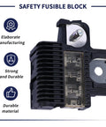 Premium Safety Fusible Block For Toyota Forklift 7FD 8FD10-35 Series showing durable construction and electrical components.