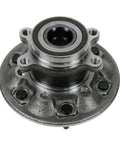 Front view of wheel bearing and hub assembly for 4WD with ABS sensor, compatible with 2009-2012 Chevrolet Colorado and GMC Canyon.