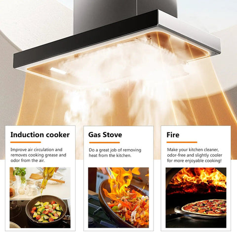 Range Hood Fan Motor Replacement 120V 60Hz 3000 1500 RPM Two Speed Exhaust Motor for smoke removal above induction and gas stoves