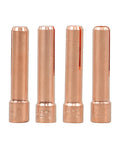 Copper collets from 58-Piece TIG Welding Torch Kit With Low Profile Gas Lens System For WP-9/20/25, Pro Grade Quick Torch Maintenance