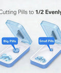 Pill Cutter With Removable Silicone Liner For Tiny And Large Pills No Fuss Sleek Pill Splitter For Precise Cuts On Any Size Pill