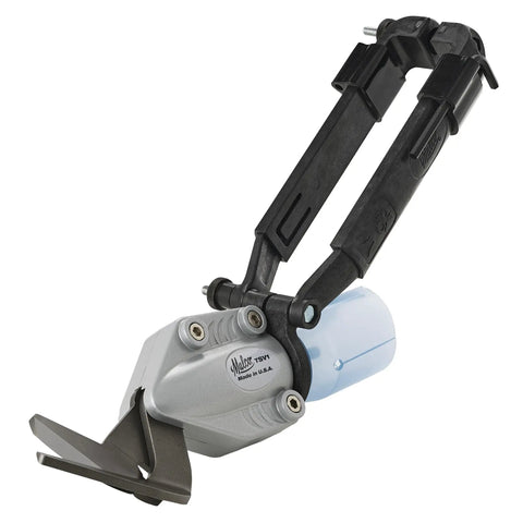 Drill Powered Vinyl Siding Cutter Attachment Turbo Shear for corded and cordless drills, designed for vinyl installation.