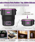 Boss Grade Portable Mini Washing Machine Foldable Layout For Apartments RVs And Dorm Rooms in various storage settings and size comparisons.