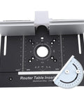 Hella Smooth Router Lift Table System With Easy 51 Mm Vertical Adjustment Heavy Duty compatible with router motors, aluminum alloy build.