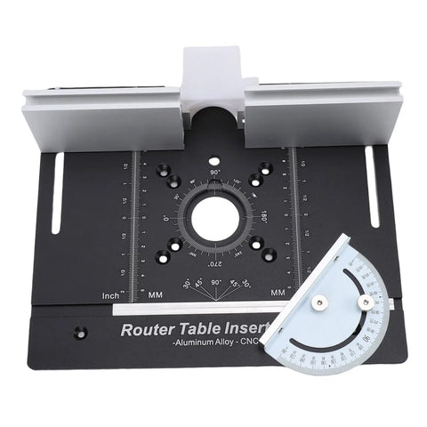 Hella Smooth Router Lift Table System With Easy 51 Mm Vertical Adjustment Heavy Duty compatible with router motors, aluminum alloy build.