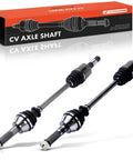 Pair Rear CV Axle Shafts For Polaris Ranger 500 2007 2009 700 2007 800 2010 2017 6x6 Crew 700 XP 700 with packaging