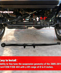 Front Adjustable Track Bar For 2005 To 2016 F250 F350 4x4 With 0 To 8 Inches Travel, Forged Panhard Bar For Beefed-Up Stability, Precise Alignment