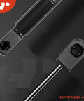 Close-up view of connectors on the Jeep KL Cherokee Front Hood Lift Supports Shock Struts 2 Piece Set No Fuss Plug And Play Fit