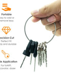 12 Heavy Equipment Forklift Keys Master Set On One Ring, ignition and access keys held on a convenient organized key ring