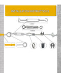 Installation instructions for Vinyl Coated Stainless Steel Wire Rope Kit 165 Feet One Eighth Inch With Turnbuckles And Hardware.