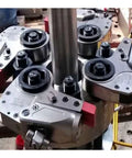 Heavy Duty Hydraulic Torque Wrench Featuring Hollow Body And Square Drive Built Like A Tank For Knocking Down Stubborn Bolts Ridiculously Precise Garage Ready Gear close-up view of hydraulic connections and square drive design.