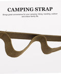 Brown Outdoor Clothesline Rope Kit For Camping And Travel Non Slip Quick Fastening Drying Line Portable Laundry Line detail