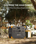 Portable Power Station 3072Wh With 3600W Peak, Expandable To 18.43kWh Via Extra Batteries, outdoor camping setup