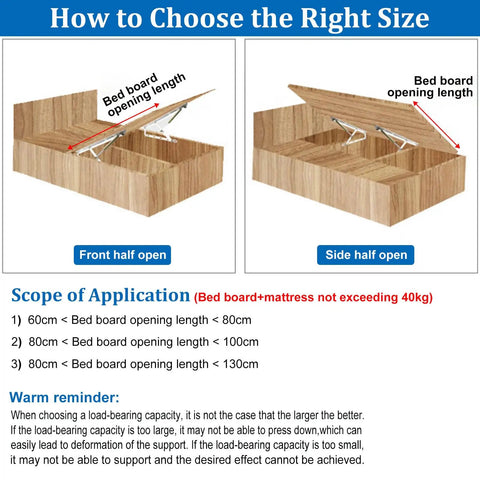 How to Choose the Right Size for Heavy Duty Hydraulic Bed Lift Mechanism Featuring 48 Pound Gas Springs For Smooth Storage Bed Raising No Sweat Setup Murphy Frame Hardware Kit For Homes