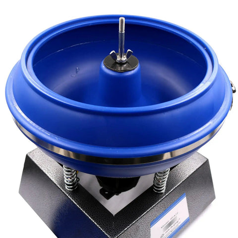 6L Electric Vibratory Tumbler For Polishing And Rust Removal, Magnetic Rock Tumbler Bowl, Vibrating Tumbler Machine