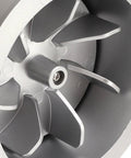 Close-up of Micro Hydro Turbine Generator With Permanent Magnet Brushless Motor for small streams, off-grid battery charging.