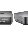 Top Shelf Thunderbolt Four Universal Type C Docking Station featuring 13 ports and 180 watt charge, compact design.