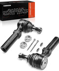 Front Outer Tie Rod End Fits Chrysler Neon 2000 2002, PT Cruiser 2001 2010, Dodge Neon 1995 2005 SX 2.0 2003 2005, Plymouth Neon 1995 2001 Left and Right Replacement, black steel pair with hardware