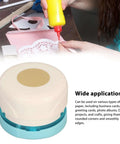 Heavy Duty Round Paper Punch For Scrapbookers And Card Makers Metal Craft Hole Punch With Pro Grade Positioning Guide, used for crafting.