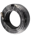 Premium Heavy Duty Pneumatic Air Hose 15 Meter Flexible Rubber Tubing coiled with fittings, ideal for workshop and construction use.