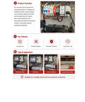 Product overview image for Heavy Duty Self Activating Fire Extinguisher With Clean Agent Protection For Engine Bays Apartments Van Campers And Workspaces No Fuss Quick Install Ride Or Die Home And Vehicle Safety.