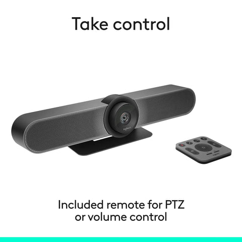 4K Video Conference Camera Rig With Three Built In Mics And 120 Degree Lens For Small Meeting Rooms Smooth Plug And Play Design Delivers Killer Clarity And Room Ready Audio Visual Gear Always On Call Black with remote control.