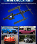 Three Jaw Inner Bearing Puller For Cars, Motorcycles, And SUVs, Built Tough Carbon Steel Pilot Bearing Removal Tool displayed