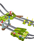 Hot Wheels Mario Kart Circuit Track Set With 2 Die Cast Vehicles, high-speed playset featuring loops and Mario Kart theme