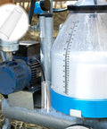 Portable Goat Milking Cup Replacement Part With Plastic Milking Liner Lightweight Hygienic For Dairy Operations And Field Use Ideal For Mobile Milking Across Farms And Barns, white liner