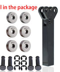 7pc High Strength Double Wheel Lathe Knurling Tools Set with diagonal knurling wheels and three pitch options, metalworking grip parts