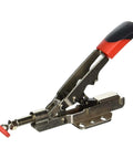 Auto-Adjust Toggle Clamp For Inline Workbench With Horizontal Base Plate, 450 Lb Hold Capacity, Quick Setup And Solid Hold