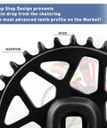 32T Chainring Crank Set With 170mm Arm For Mountain Bikes And Student Bicycles, Narrow Wide Drop Stop Design