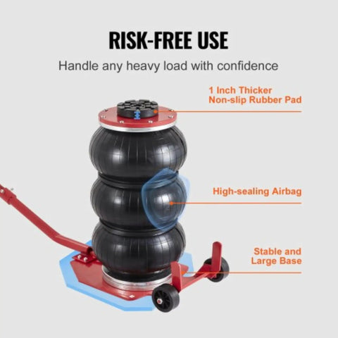 Huge 1550W Magnetic Drill Press With Two Inch Boring Diameter And Five Thousand Pound Holding Power with non-slip rubber pad and airbag.