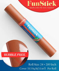 Matte Brown Peel And Stick Contact Paper Removable Wallpaper Self Adhesive Vinyl Waterproof For Kitchen Cabinets, Coffee Table