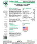 Product information sheet for High Temp Copper Anti Seize Lubricant 1800F For Spark Plugs Exhaust Manifolds Bolts And Brakes.