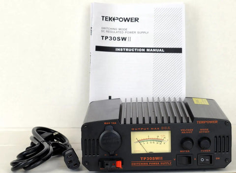 Beefy 30 Amp DC 13.8V Analog Switching Power Supply With Noise Offset For Ham And CB Radios Adjustable 9 to 15V Output