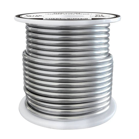 Spool of 60/40 Stained Glass Solder for Copper Foil, 3mm Diameter, 1 Pound, Tin Lead Alloy, High Purity for Smooth Flow and Strong Joints